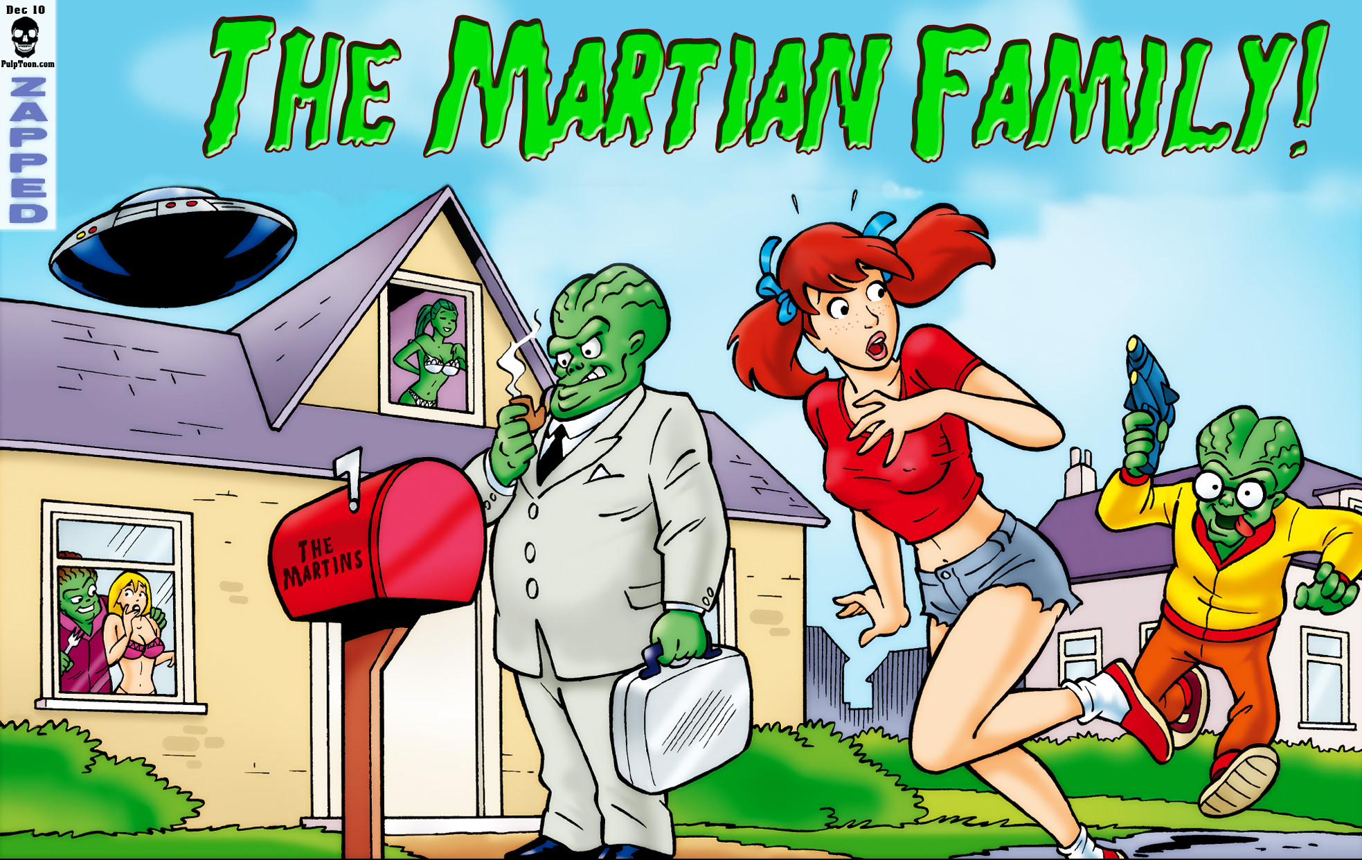 Martian family doctor porn comic